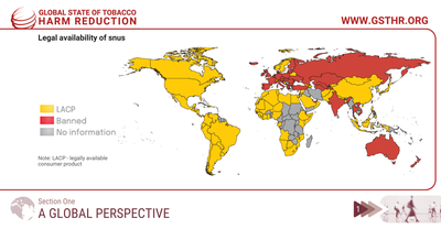 Legal availability of snus (2024)