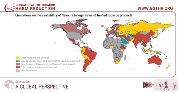 Limitations on the availability of flavours in legal sales of heated tobacco products (2024)